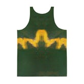 Close-up of NS 840 Men's Tank Top fabric detailing.